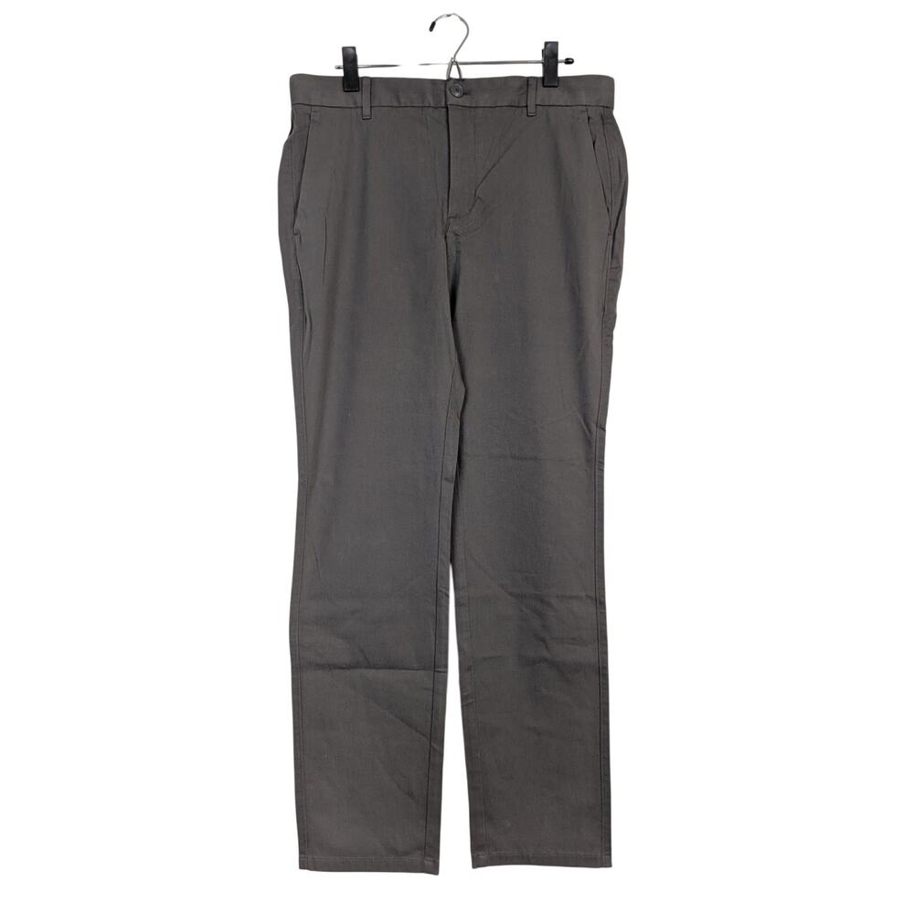 Everlane Performance Chino Pants Brown Uniform Stretch Comfort Slim Mens 34x32